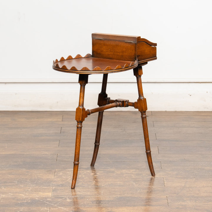 便利な小箱付きのレアな逸品 ヴィクトリアン バトラーズテーブル /25G