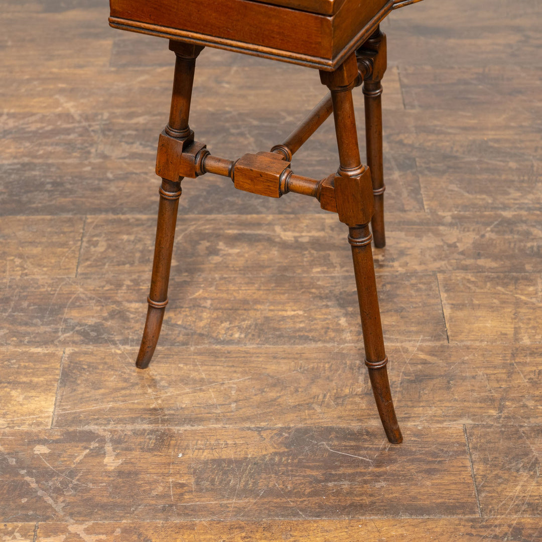 便利な小箱付きのレアな逸品 ヴィクトリアン バトラーズテーブル /25G