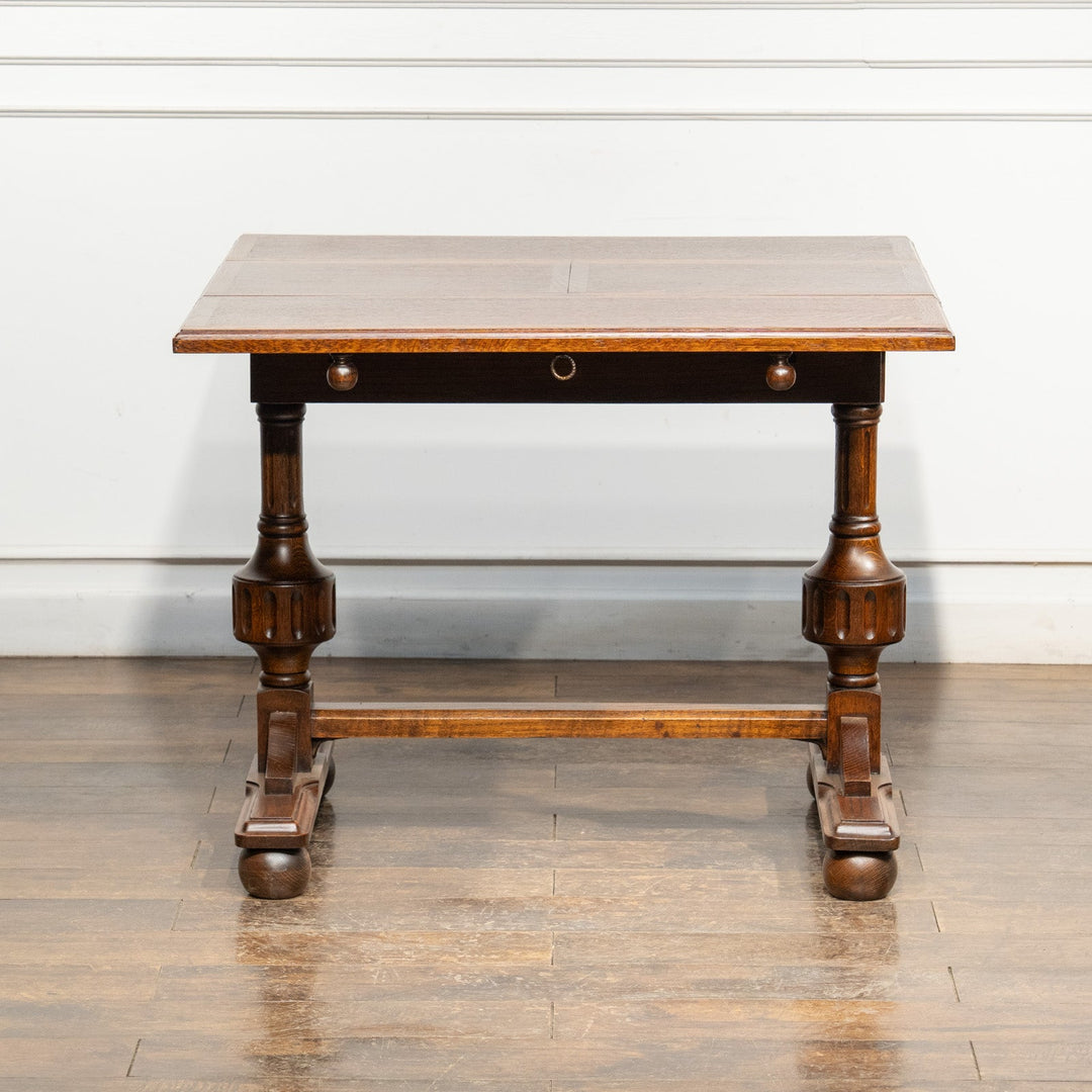 【Ee-zi-way イージーウェイ】中央の折り畳まれた天板が拡張する レアな逸品 サプライズテーブル /25G-A