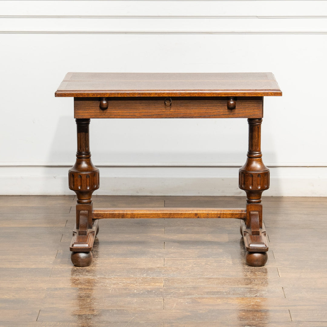 【Ee-zi-way イージーウェイ】中央の折り畳まれた天板が拡張する レアな逸品 サプライズテーブル /25G-A