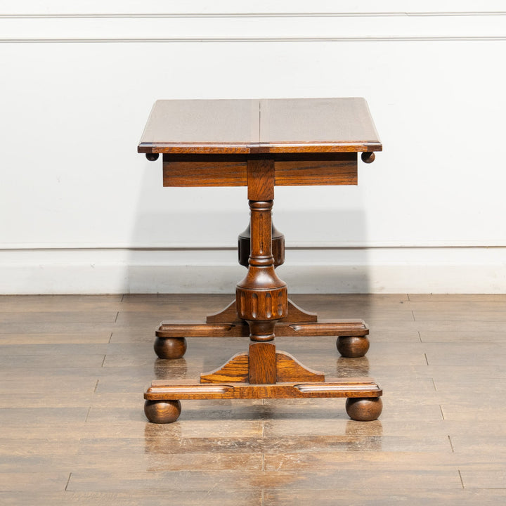 【Ee-zi-way イージーウェイ】中央の折り畳まれた天板が拡張する レアな逸品 サプライズテーブル /25G-A