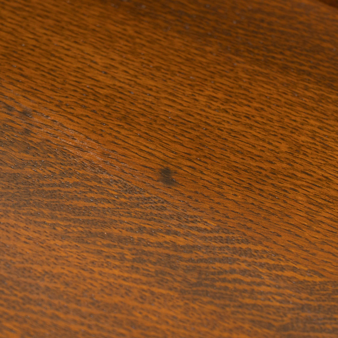 パイクラスト天板やツイストレッグが美しい オーク コンソールテーブル /25G