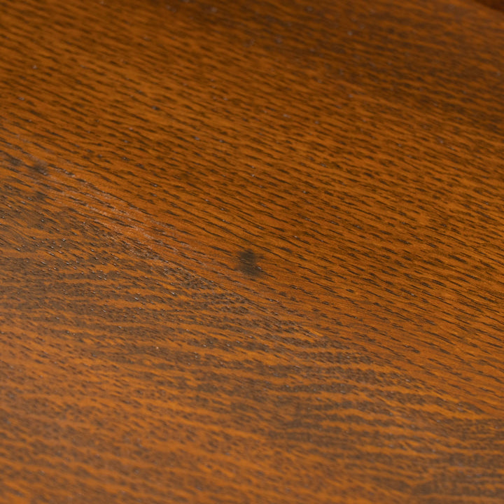 パイクラスト天板やツイストレッグが美しい オーク コンソールテーブル /25G