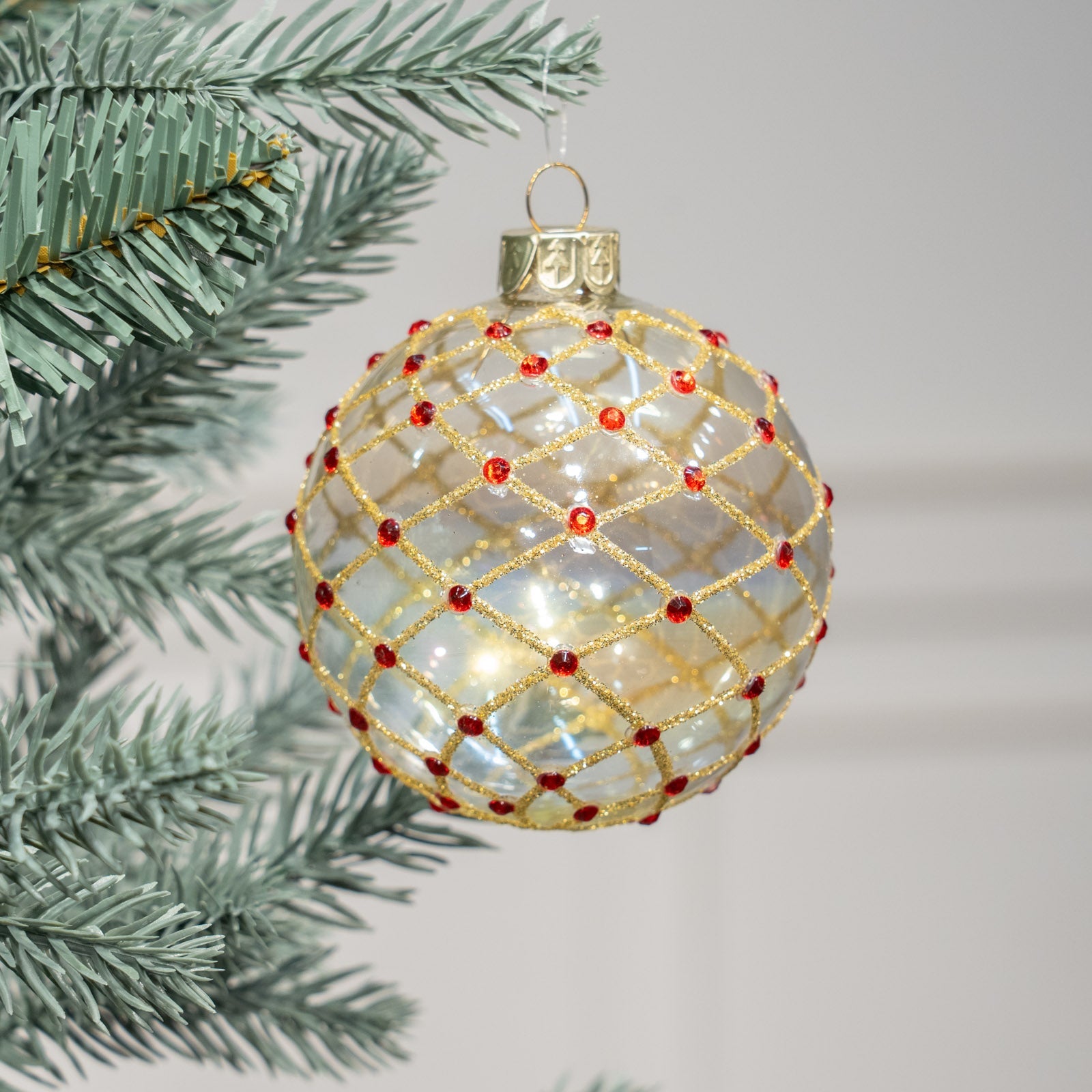 GISELA GRAHAM ジセラグラハム】オーナメント グラスボール バブル CL