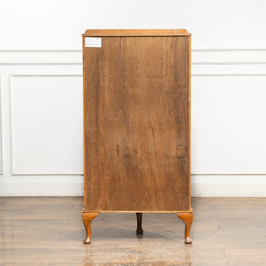 ウォールナット ハーフムーン ディスプレイキャビネット /25G-A