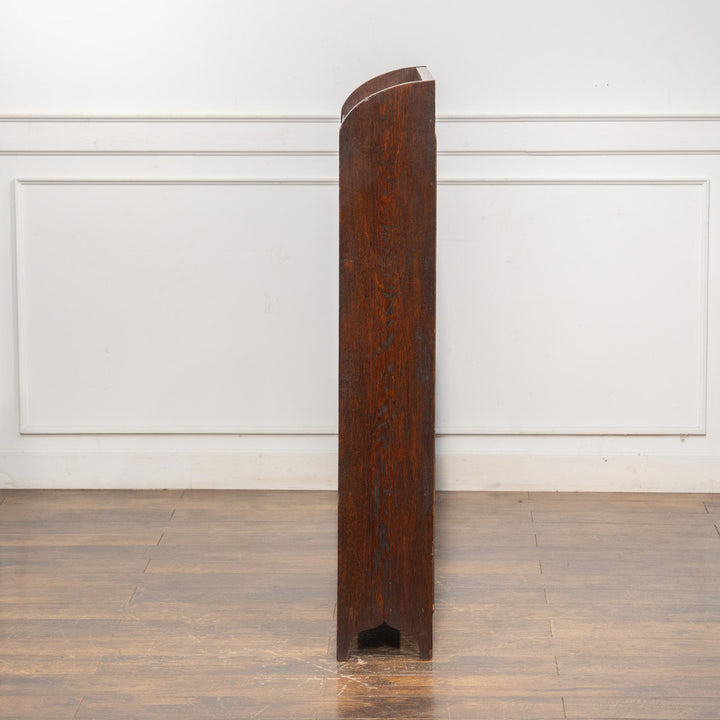 シンプルなフォルムに経年を感じるオーク材の質感が素敵 ブックシェルフ /25G