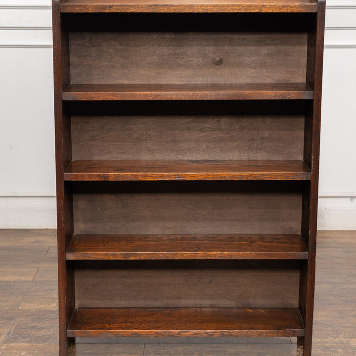 シンプルなフォルムに経年を感じるオーク材の質感が素敵 ブックシェルフ /25G