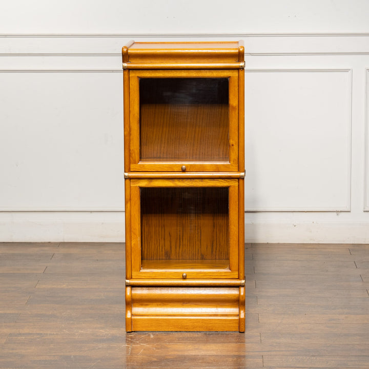 積み重ねても横に並べても様になる オーク スタッキングブックケース /25G-A