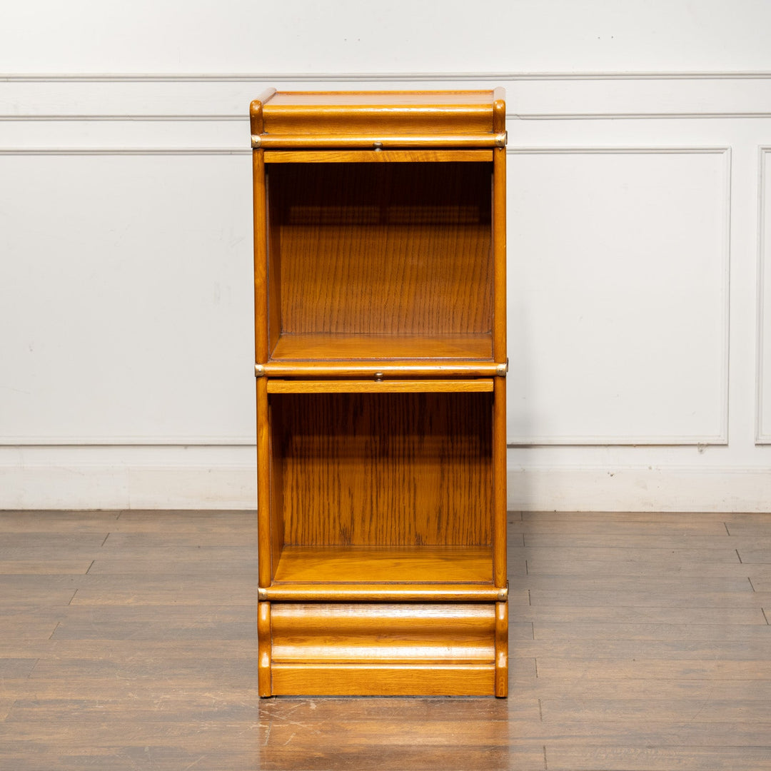 積み重ねても横に並べても様になる オーク スタッキングブックケース /25G-A