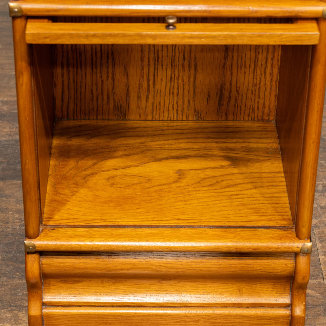 積み重ねても横に並べても様になる オーク スタッキングブックケース /25G-A