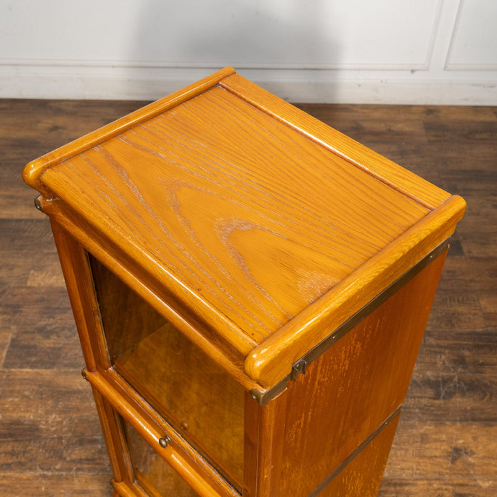 積み重ねても横に並べても様になる オーク スタッキングブックケース /25G-A