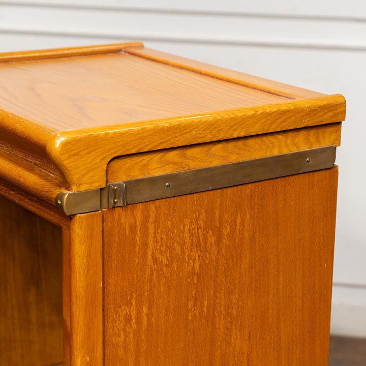 積み重ねても横に並べても様になる オーク スタッキングブックケース /25G-A