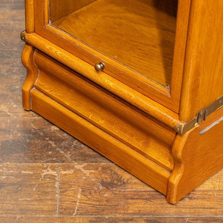 積み重ねても横に並べても様になる オーク スタッキングブックケース /25G-A