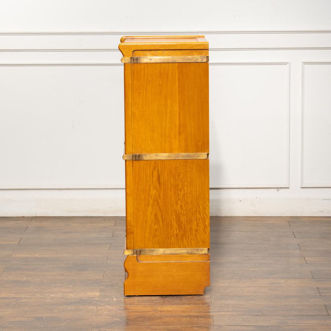 積み重ねても横に並べても様になる オーク スタッキングブックケース /25G-A