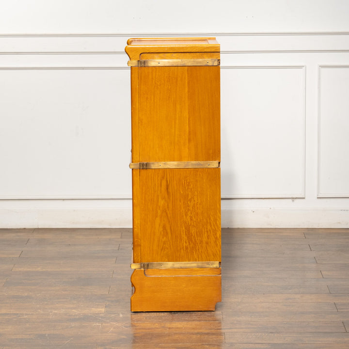 積み重ねても横に並べても様になる オーク スタッキングブックケース /25G-A