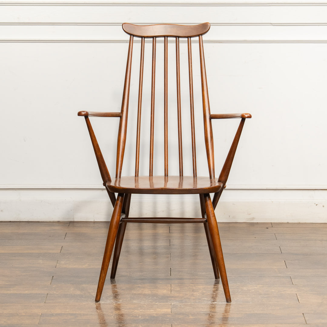 英国【ERCOL アーコール】ゴールドスミスアームチェア No.369A ウインザー Old Colonial オールドコロニアル /25G-4