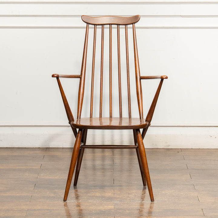 英国【ERCOL アーコール】ゴールドスミスアームチェア No.369A ウインザー Old Colonial オールドコロニアル /25G-4