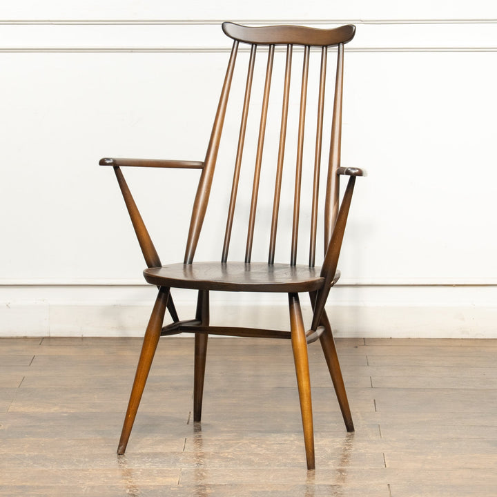 英国【ERCOL アーコール】ゴールドスミスアームチェア No.369A ウインザー Old Colonial オールドコロニアル /25G-6