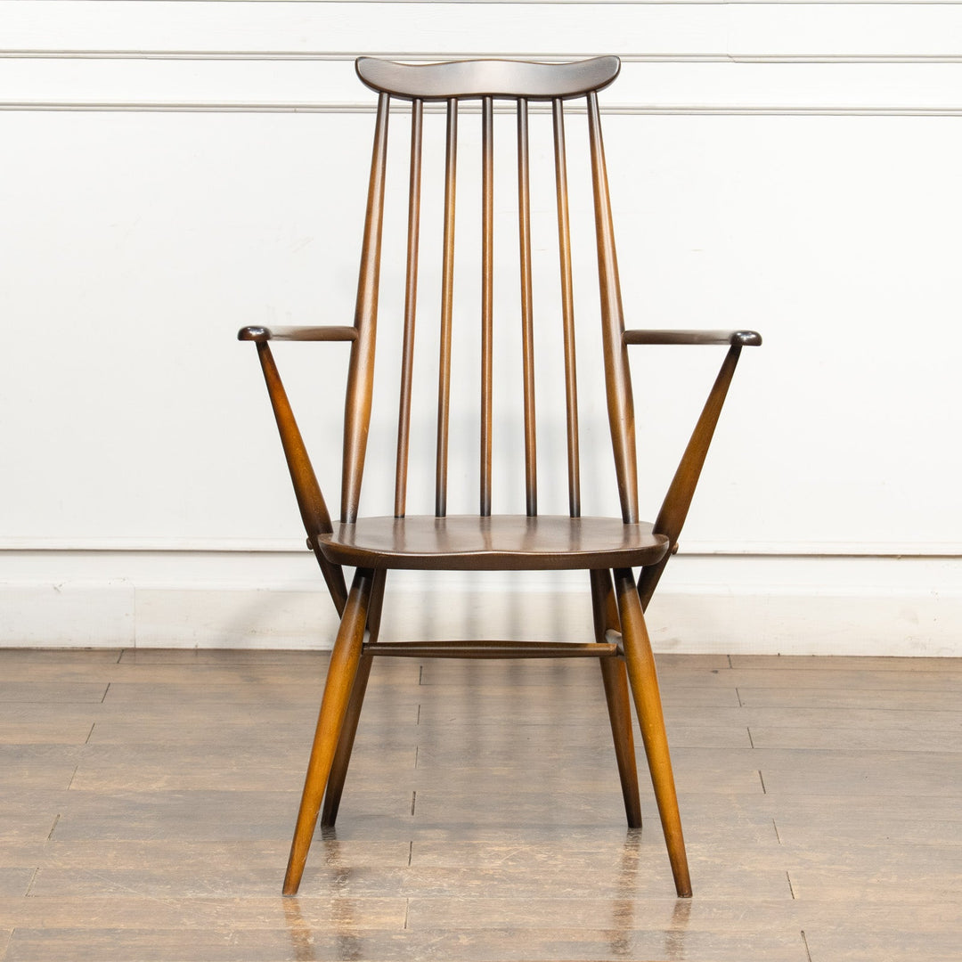 英国【ERCOL アーコール】ゴールドスミスアームチェア No.369A ウインザー Old Colonial オールドコロニアル /25G-10