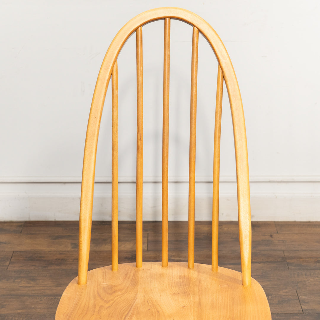 英国【ERCOL アーコール】曲木のボウバック 5本スポーク ウィンザー クエーカーチェア No.365 /25G-3