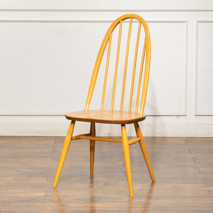 英国【ERCOL アーコール】曲木のボウバック 5本スポーク クエーカーチェア No.365 Windsor ウインザー /25G-6