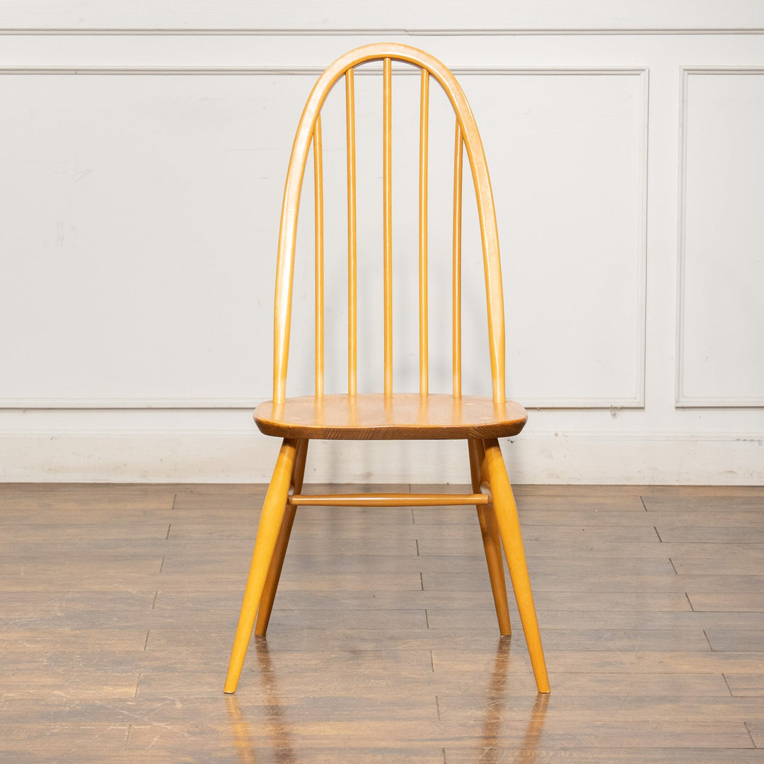 英国【ERCOL アーコール】曲木のボウバック 5本スポーク クエーカーチェア No.365 Windsor ウインザー /25G-6