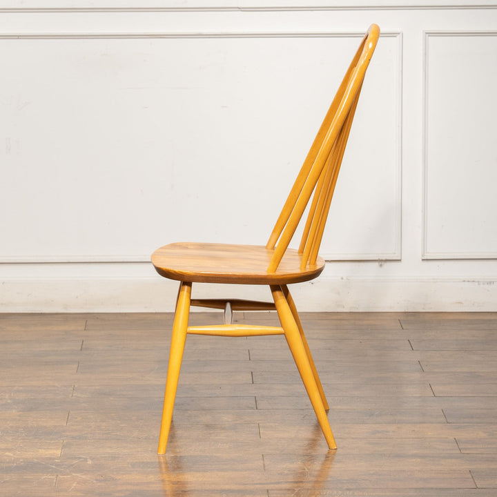 英国【ERCOL アーコール】曲木のボウバック 5本スポーク クエーカーチェア No.365 Windsor ウインザー /25G-6
