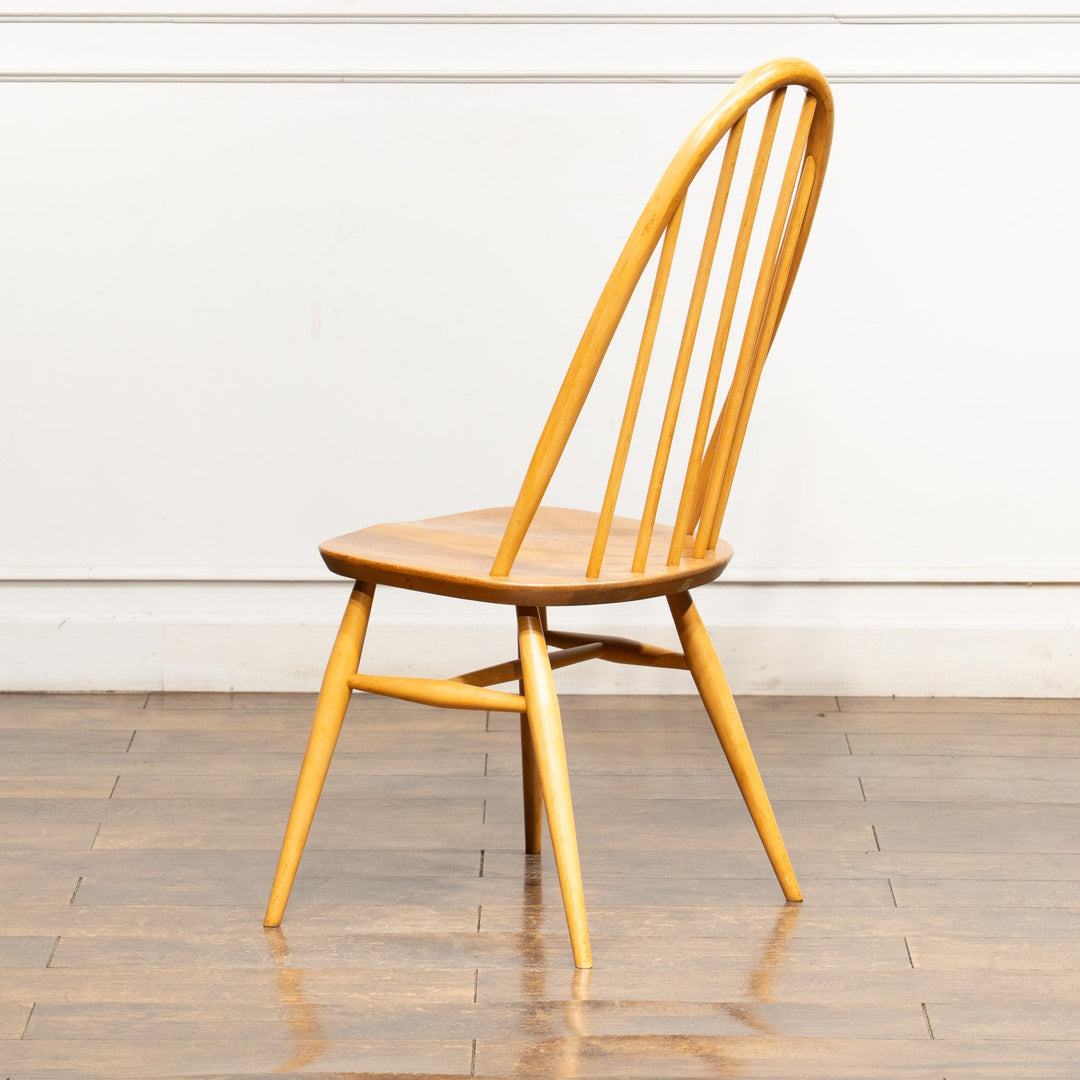 英国【ERCOL アーコール】曲木のボウバック 5本スポーク ウィンザー クエーカーチェア No.365 /25G-7