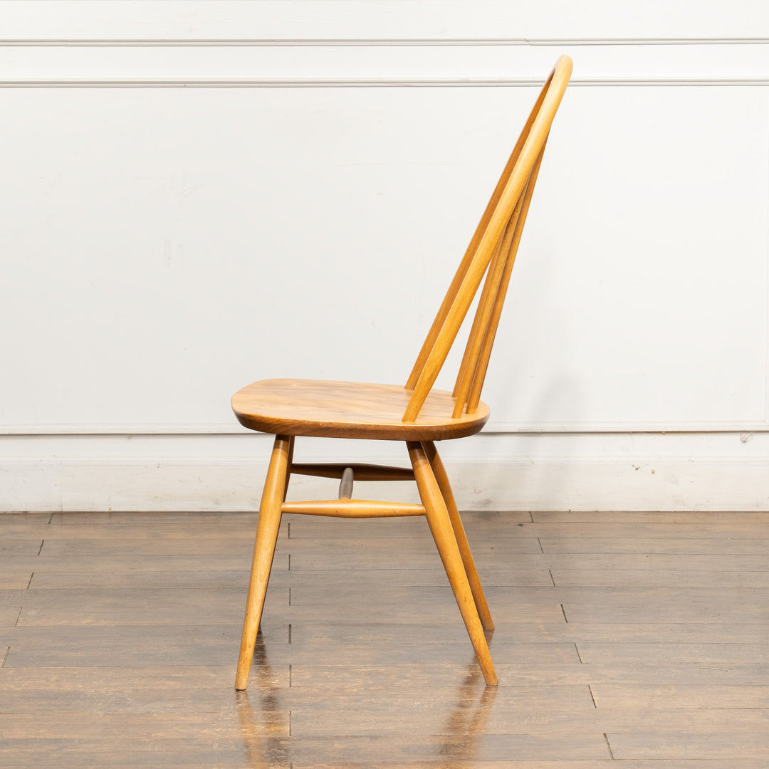 英国【ERCOL アーコール】曲木のボウバック 5本スポーク ウィンザー クエーカーチェア No.365 /25G-8