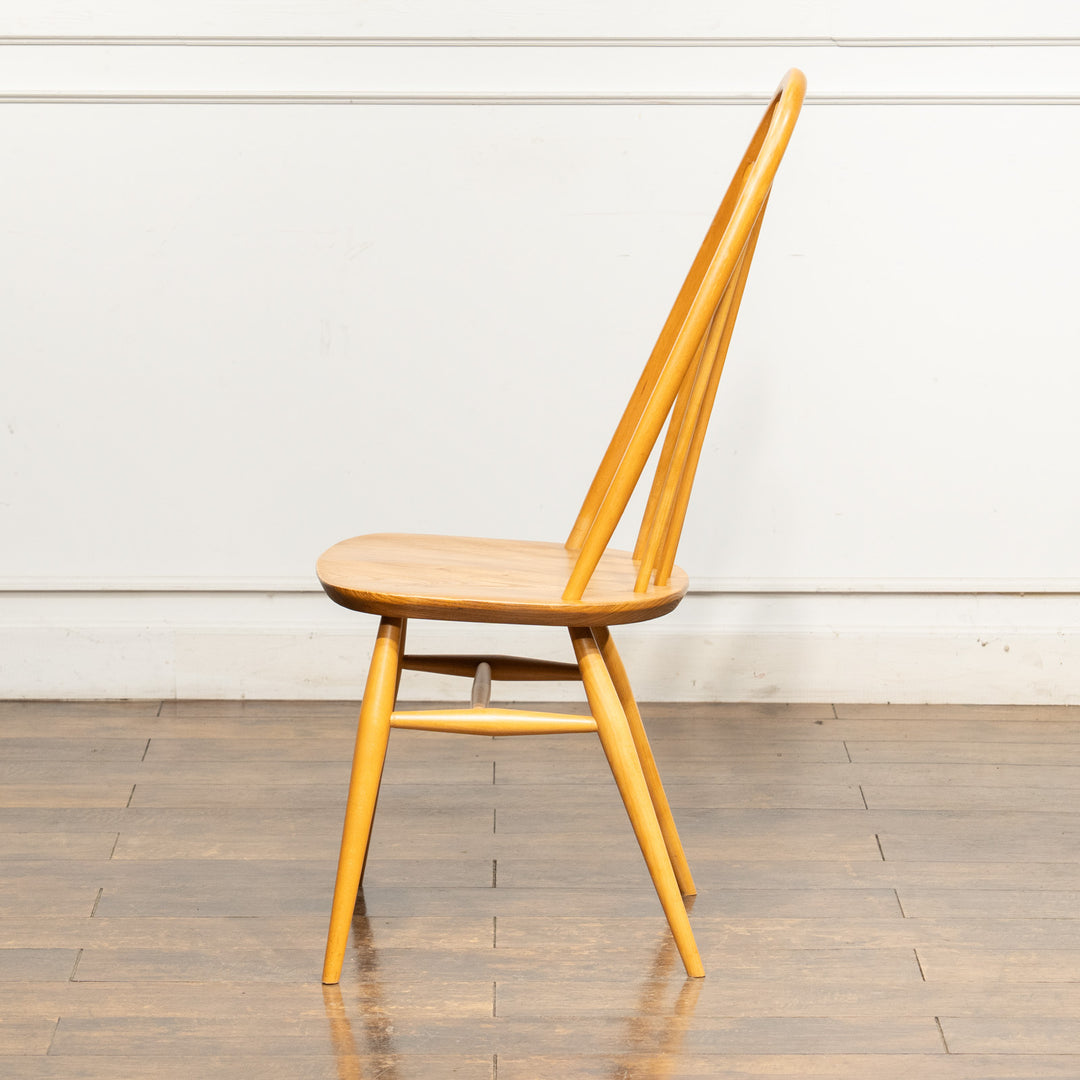 英国【ERCOL アーコール】曲木のボウバック 5本スポーク ウィンザー クエーカーチェア No.365 /25G-10
