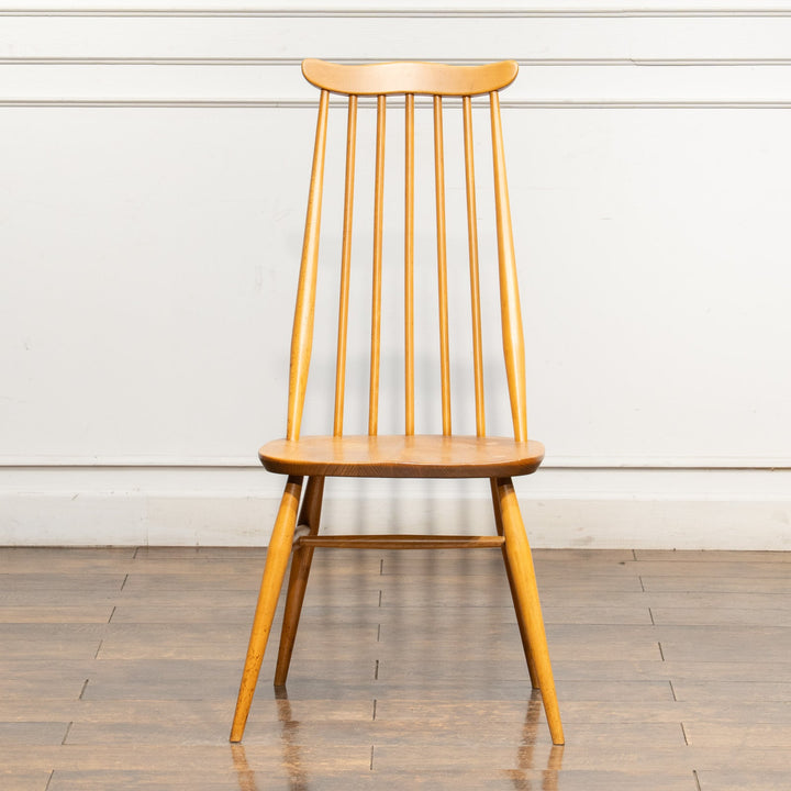 英国【ERCOL アーコール】洗練された佇まい ウインザー ゴールドスミスチェア No.369 /25G-3