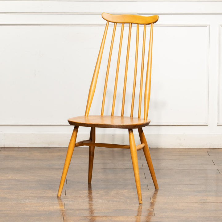 英国【ERCOL アーコール】洗練された佇まい ウインザー ゴールドスミスチェア No.369 /25G-6