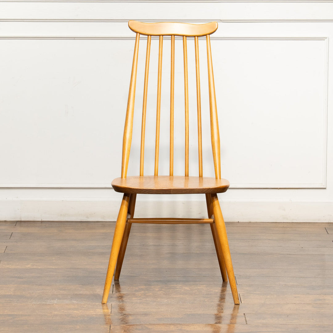 英国【ERCOL アーコール】洗練された佇まい ウインザー ゴールドスミスチェア No.369 /25G-6