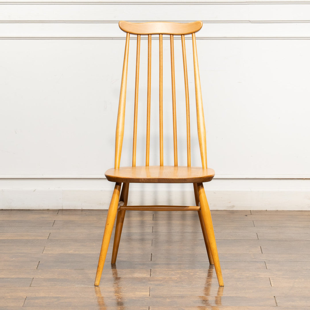 英国【ERCOL アーコール】洗練された佇まい ウインザー ゴールドスミスチェア No.369 /25G-7