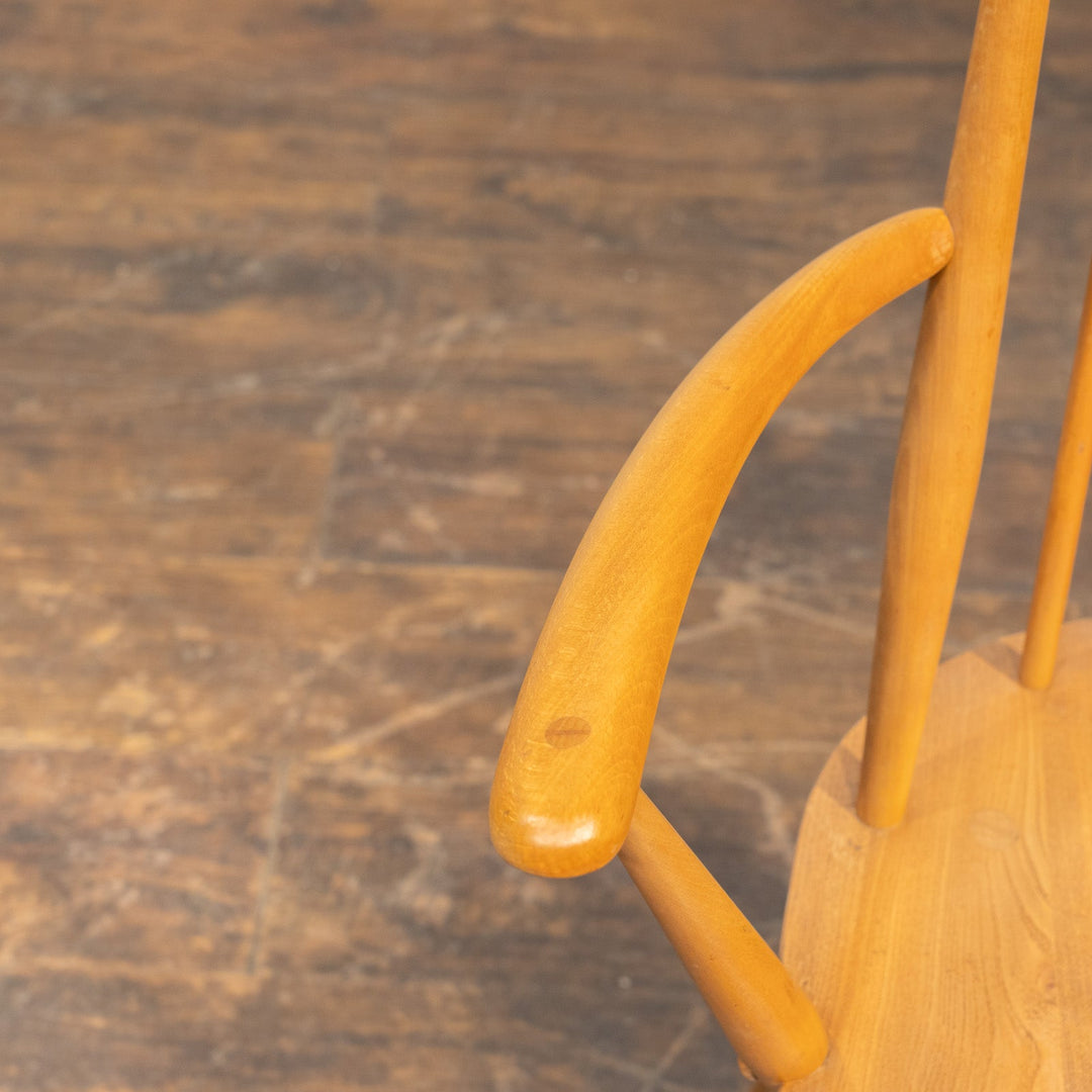 英国【ERCOL アーコール】スラッとしたハイバックが特徴的 ウィンザー ゴールドスミスアームチェア No.369A /25G-B4