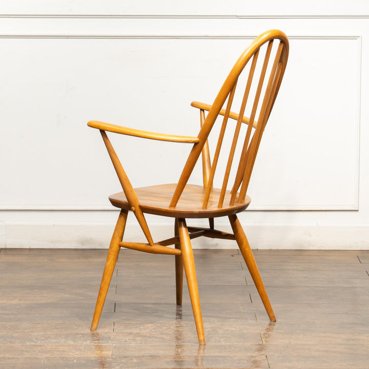 英国【ERCOL アーコール】曲木のボウバック 5本スポーク ウィンザー クエーカーアームチェア No.365A /25G-B4