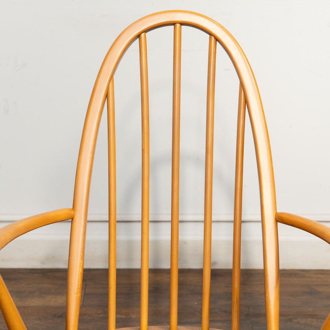 英国【ERCOL アーコール】曲木のボウバック 5本スポーク ウィンザー クエーカーアームチェア No.365A /25G-B4