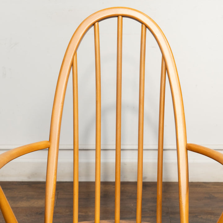 英国【ERCOL アーコール】曲木のボウバック 5本スポーク ウィンザー クエーカーアームチェア No.365A /25G-B4