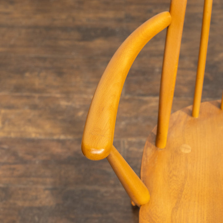 英国【ERCOL アーコール】曲木のボウバック 5本スポーク ウィンザー クエーカーアームチェア No.365A /25G-B4