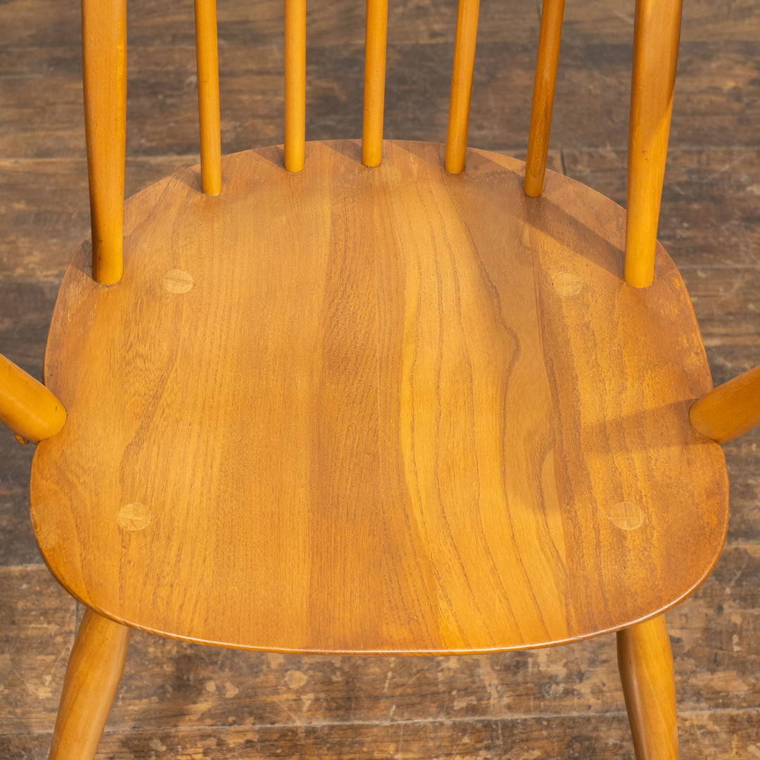 英国【ERCOL アーコール】曲木のボウバック 5本スポーク ウィンザー クエーカーアームチェア No.365A /25G-B4