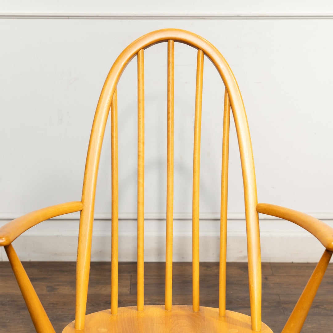 英国【ERCOL アーコール】曲木のボウバック 5本スポーク ウィンザー クエーカーアームチェア No.365A /25G-B5