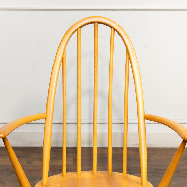 英国【ERCOL アーコール】曲木のボウバック 5本スポーク ウィンザー クエーカーアームチェア No.365A /25G-B5