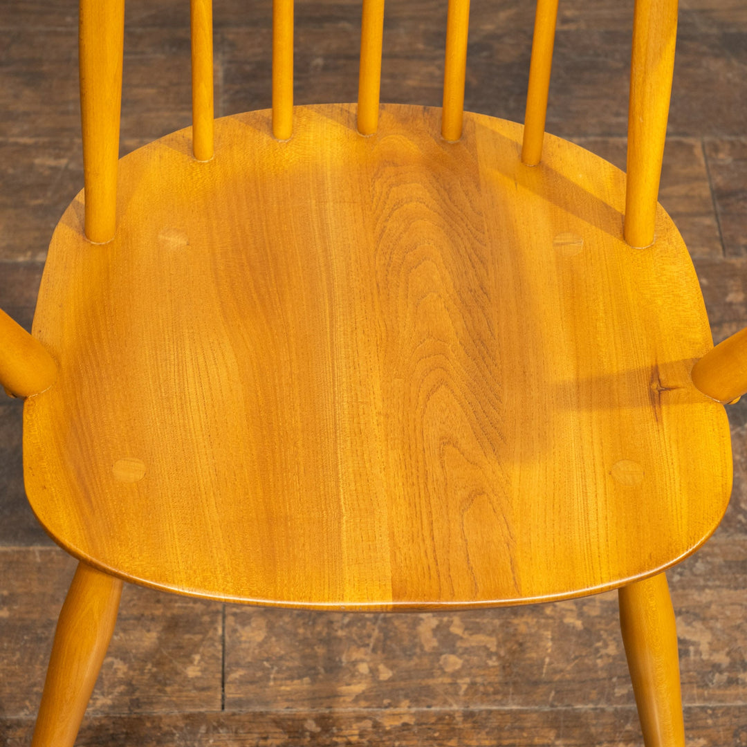 英国【ERCOL アーコール】曲木のボウバック 5本スポーク ウィンザー クエーカーアームチェア No.365A /25G-B5