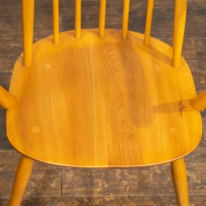 英国【ERCOL アーコール】曲木のボウバック 5本スポーク ウィンザー クエーカーアームチェア No.365A /25G-B5