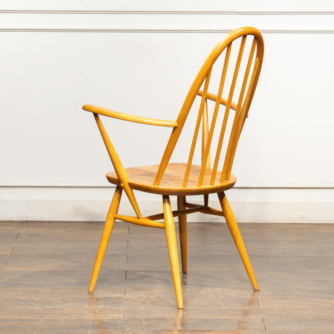 英国【ERCOL アーコール】曲木のボウバック 5本スポーク ウィンザー クエーカーアームチェア No.365A /25G-B8