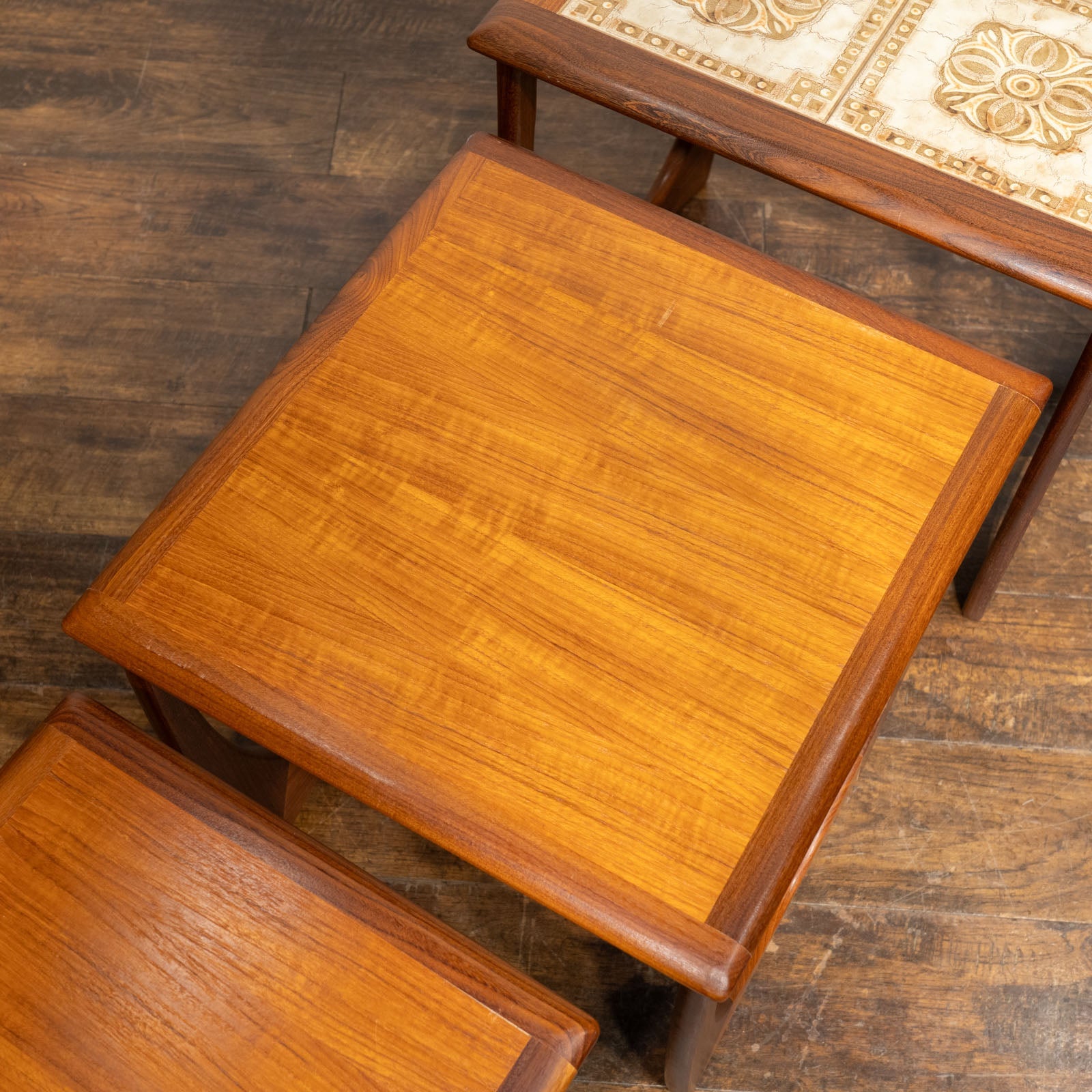 G-PLAN(ジープラン) Fresco フレスコ ネストテーブル (401) イギリスヴィンテージ ジープラン ネストテーブル フレスコ サイド