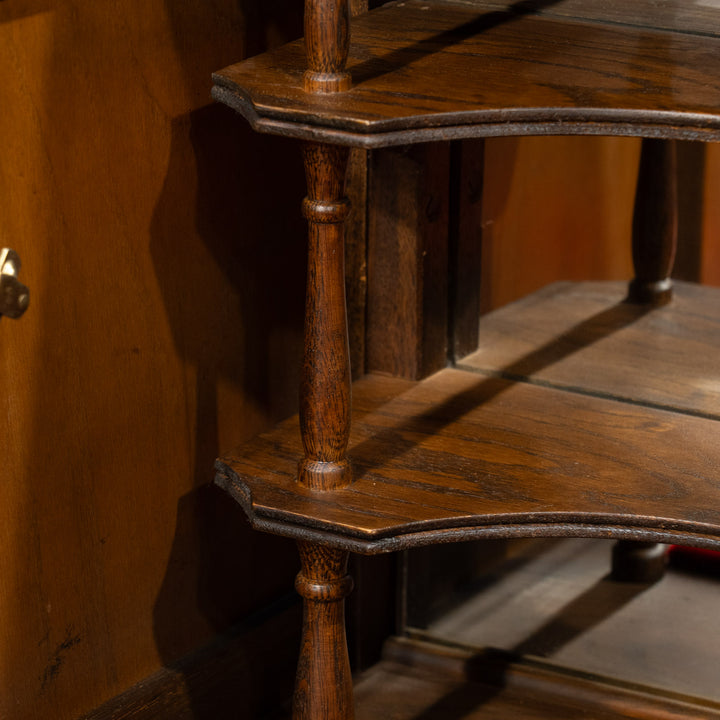 英国【WOOD BROS ウッドブロス Old Charm オールドチャーム】希少な逸品 オーク カクテルビューロー