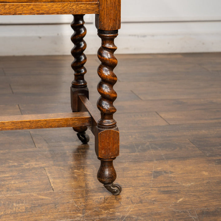 美しい大理石天板が高級感を醸し出す オーク ウォッシュスタンド