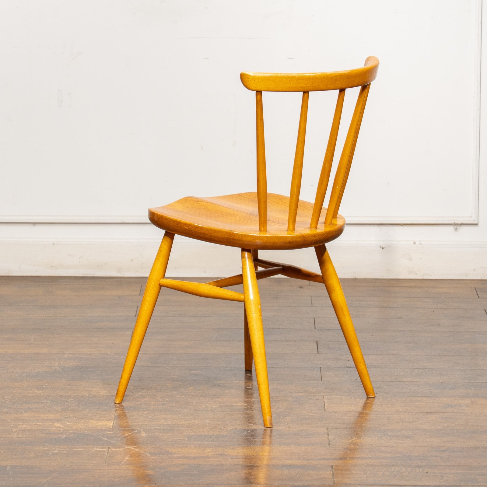 英国【ERCOL アーコール】オールドタイプのファンバックチェア レア