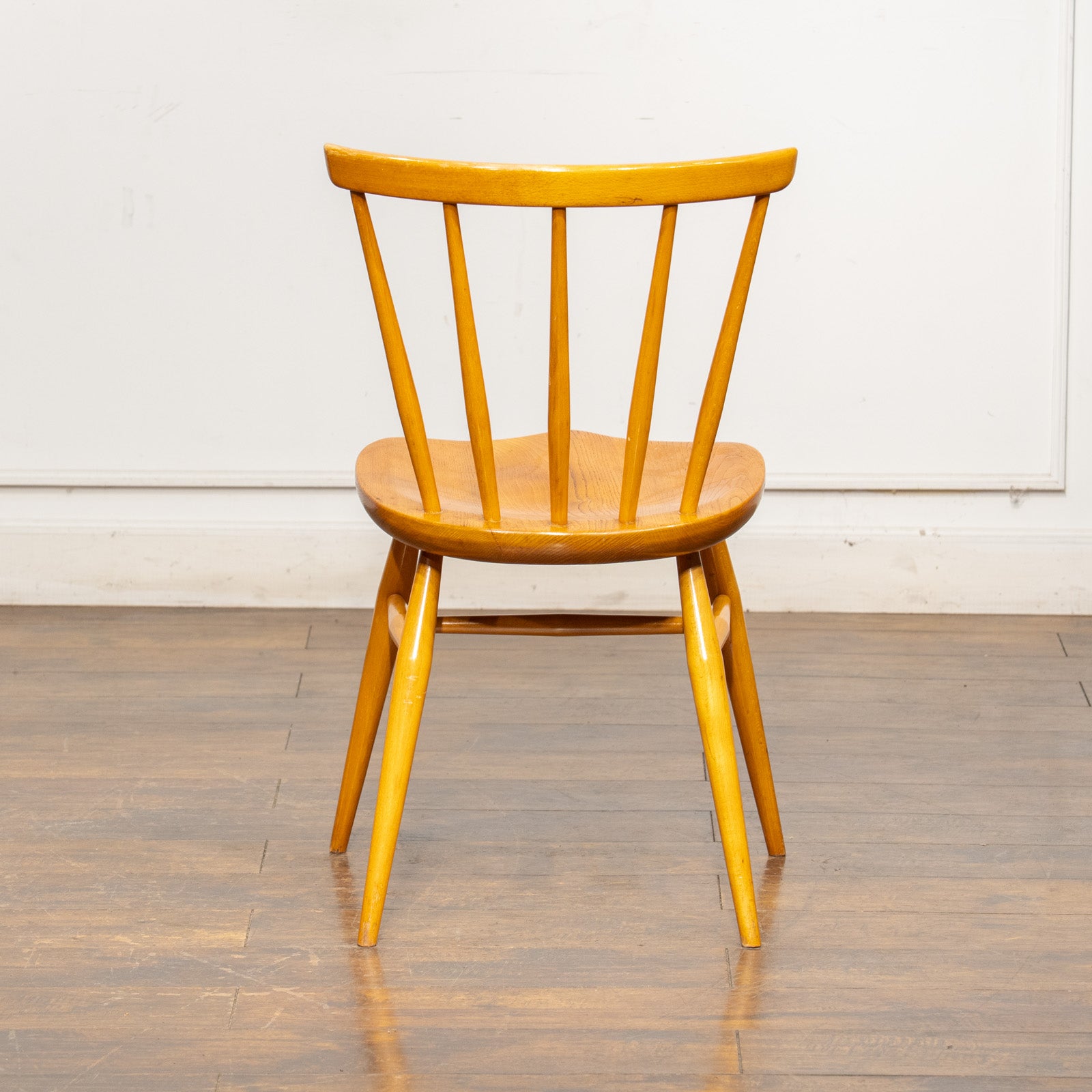 英国【ERCOL アーコール】オールドタイプのファンバックチェア レア